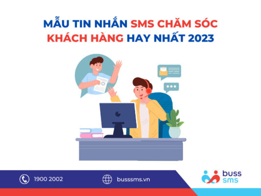 Mẫu tin nhắn thương hiệu SMS Brandname CSKH tốt nhất 2023