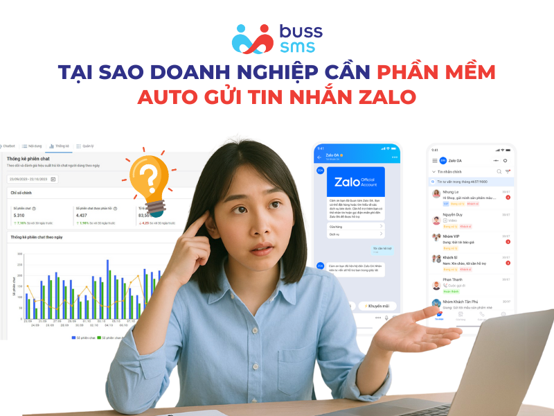 TẠI SAO DOANH NGHIỆP CẦN PHẦN MỀM AUTO GỬI TIN NHẮN ZALO?