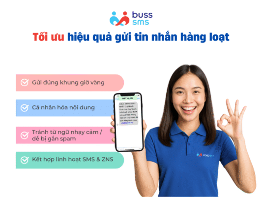 Tối ưu hiệu quả gửi tin nhắn hàng loạt